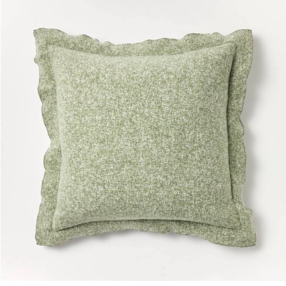 Studio McGee Green Accent Pillow